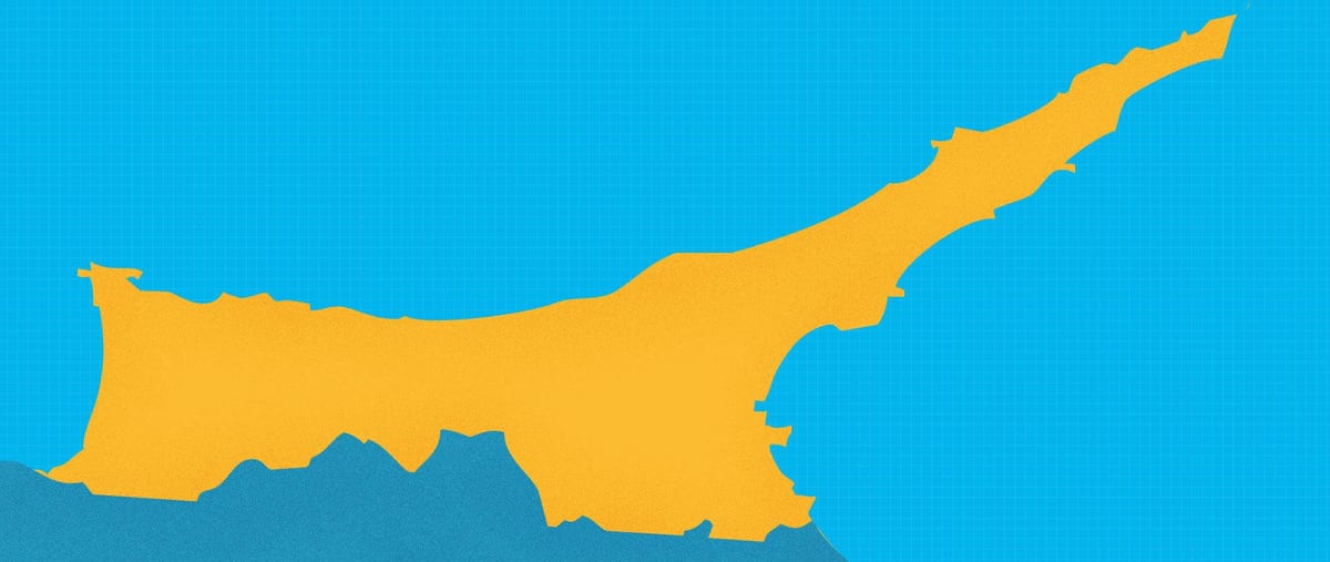 نقشہ شمالی قبرص کے رزارٹ