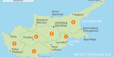 نقشہ قبرص کے ملک
