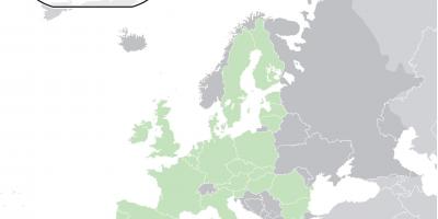 یورپ کا نقشہ دکھا قبرص